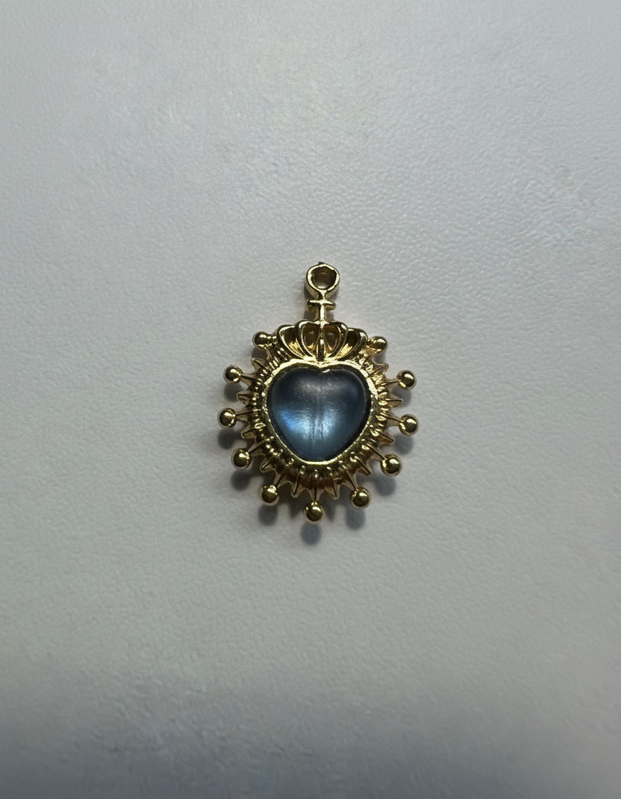 Colgante Corazón Sagrado Doble Cara