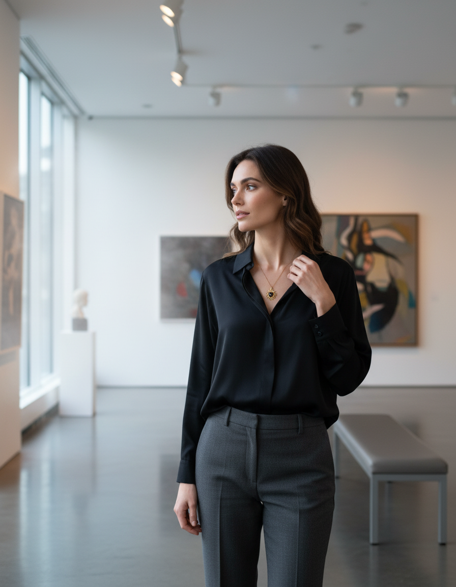 Colgante Corazón Sagrado Doble Cara