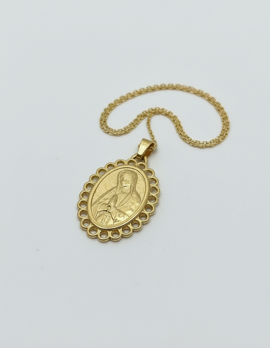 Medalla Doble Cara Virgen De Guadalupe